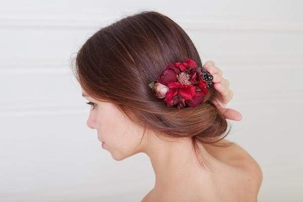floral hair accessory