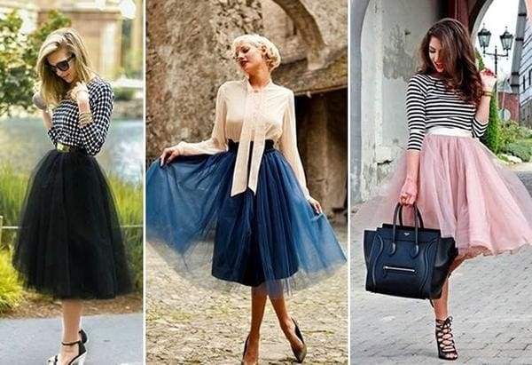 3 ways to style a tulle skirt