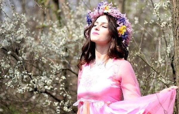 floral headpiece