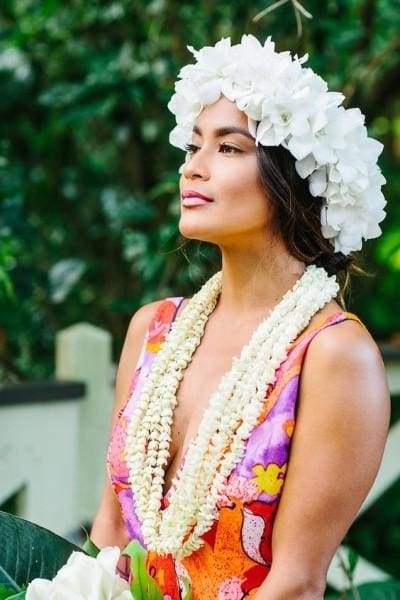 Hawaii flower wreath