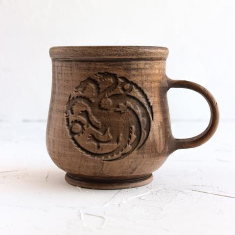 Handmade pottery cup