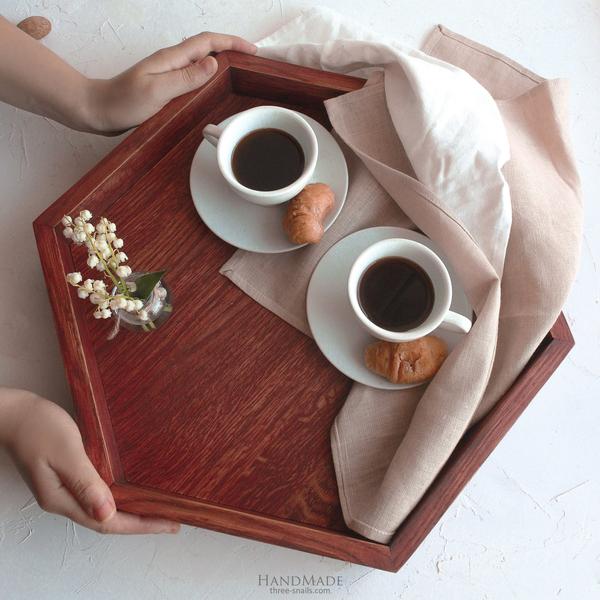 wooden tray