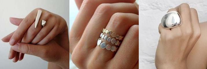 handmade silver rings