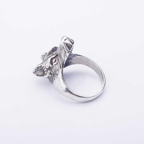 Silver ring "Wolf"