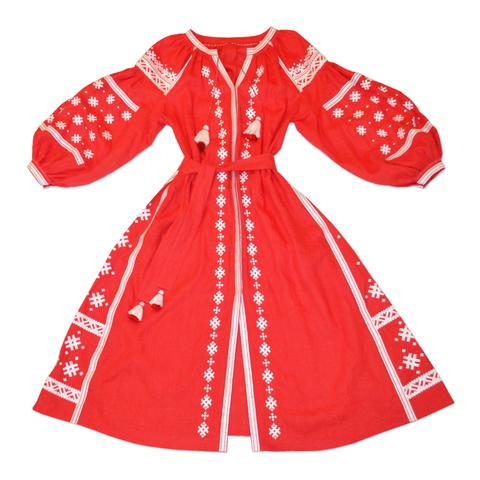 платье вышиванка